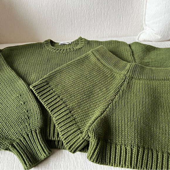Good American Chunky Cable Knit Set - Picture 4 of 5